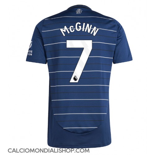 Maglie da calcio Aston Villa John McGinn #7 Terza Maglia 2024-25 Manica Corta